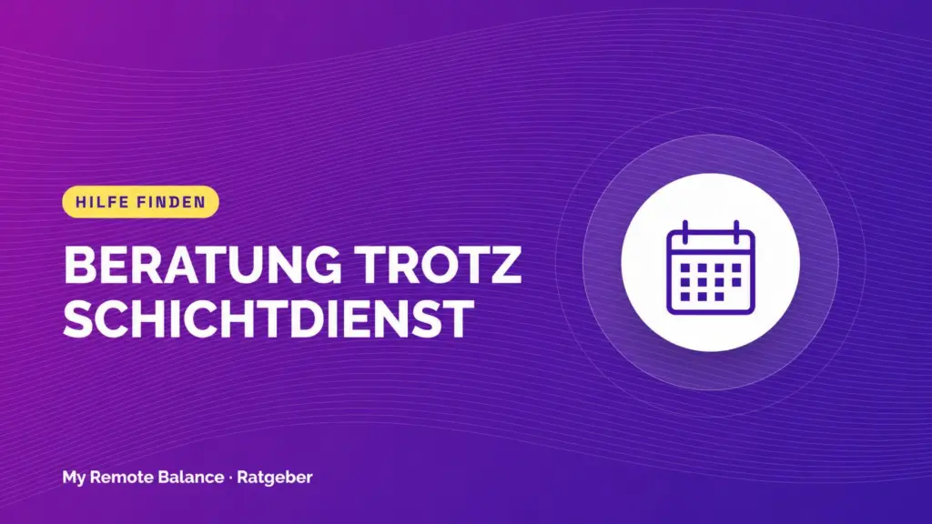 Kalendersymbol zur Frage, wie sich psychologische Beratung als Einzelsitzung oder Paket mit Schichtdienst vereinbaren lässt.